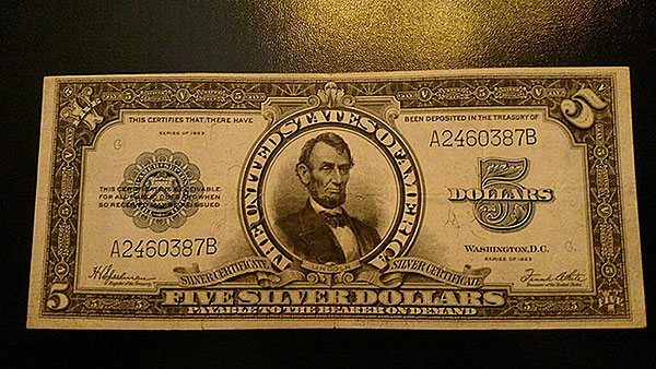 $5 Silver Note