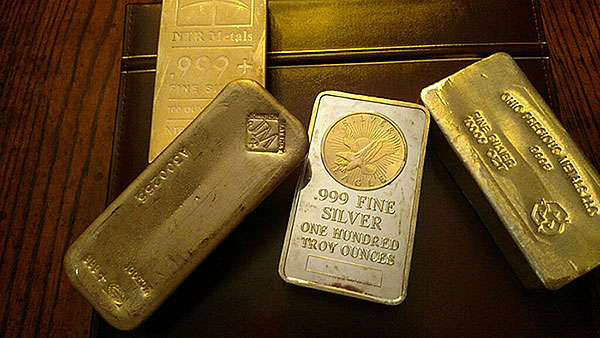 Silver and Gold Bars