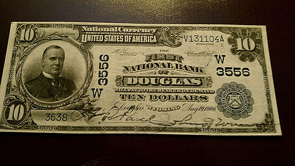$10 Douglas Bank Note