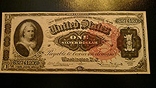 $1 Silver Note Red Seal