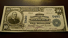 $10 Kemmerer Bank Note
